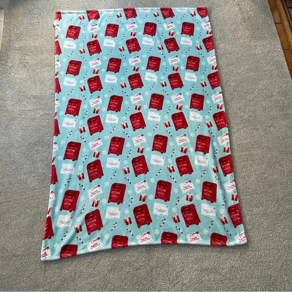 Letters to Santa Throw Blanket